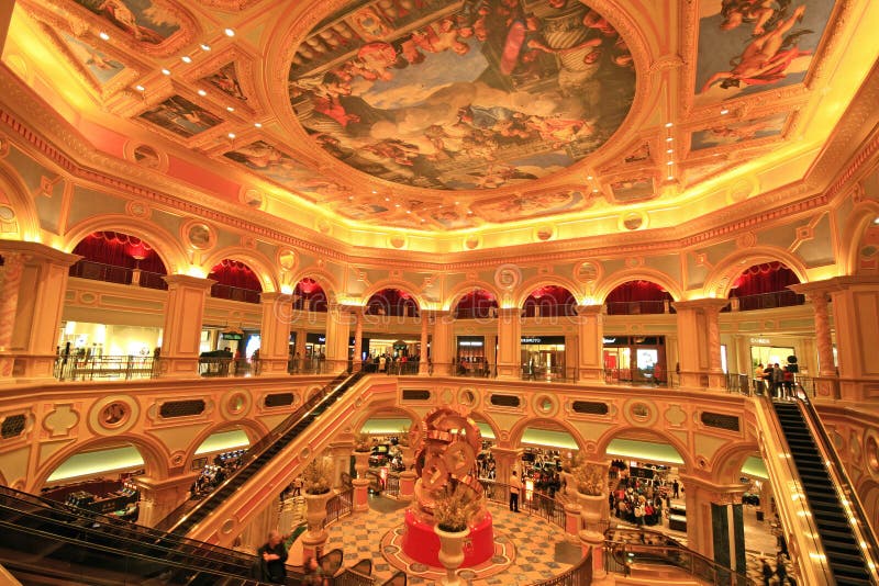 澳门娱乐城内部豪华装潢